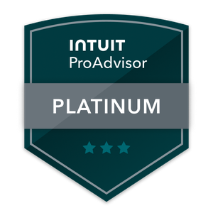 Intuit ProAdvisor Platinum tier badge